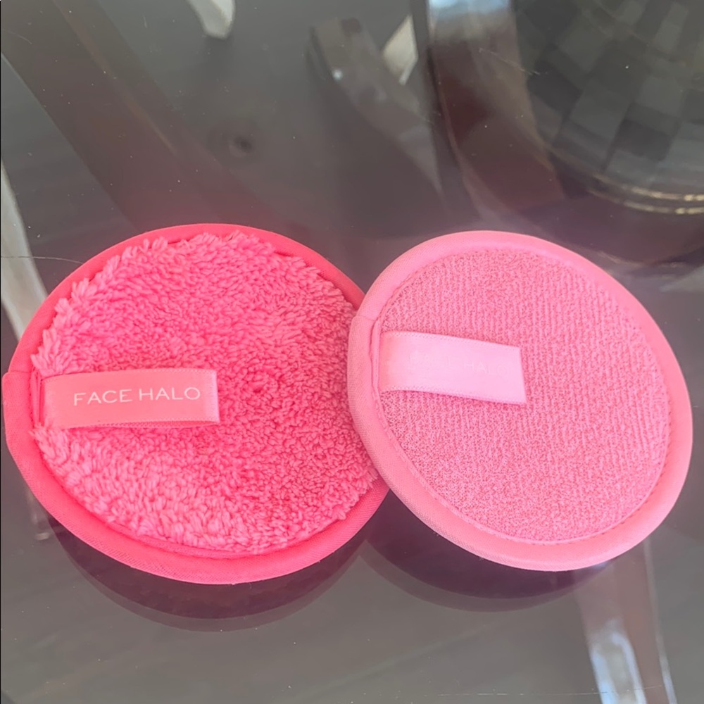 Face Halo Pink Makeup Remover Pads